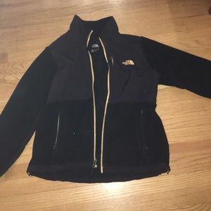 Black and Gold North Face